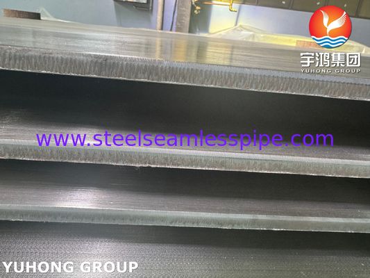 Plaque de revêtement en acier au carbone A516 Gr 70 avec N04400 composite explosif unilatéral