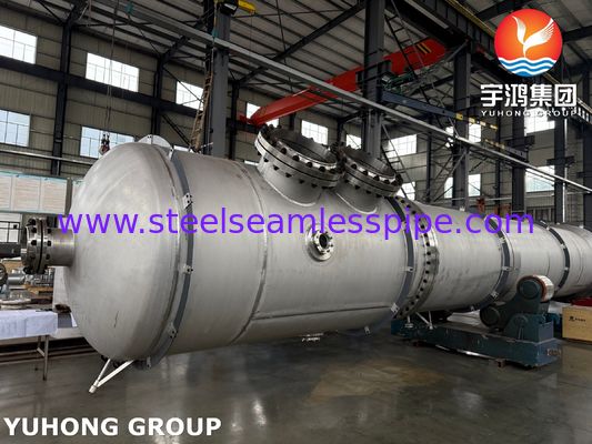 Vaisseau de séparation à basse température sous pression Normes ASME Matériau de revêtement en acier au carbone / acier inoxydable