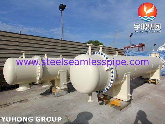 316L échangeur de chaleur à tête flottante de type AES ASME Section VIII Div. 1