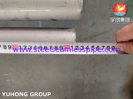ASTM A312 TP321 Pipe sans soudure brillante recuit en acier inoxydable pour l'industrie pétrolière