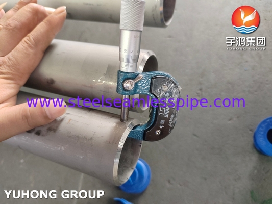 ASTM A312 TP321 Pipe sans soudure brillante recuit en acier inoxydable pour l'industrie pétrolière