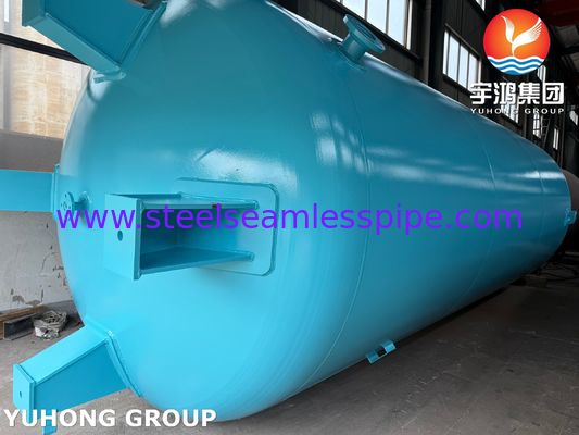ASME SA516 GR.70 Vaisseau sous pression de soudage pour environnements industriels exigeants conçu selon ASME VIII IBC 2018 ASCE 7 NACE
