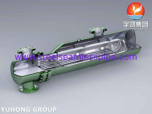 API 660 Échangeur de chaleur à coque et à tube Solution supérieure de transfert de chaleur pour les industries