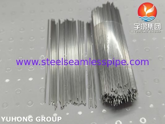 Tube d'aiguille à demeure veineuse en acier inoxydable pour administration de médicaments ISO9626 SUS304