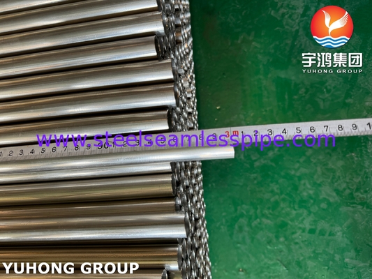 Tube soudé en acier inoxydable ASTM A249 TP316L, recuit brillant, pour chaudière, surchauffeur et échangeur de chaleur