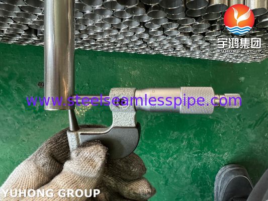 Tubes soudés en acier inoxydable ASTM A249 TP316L, brillant, recuit