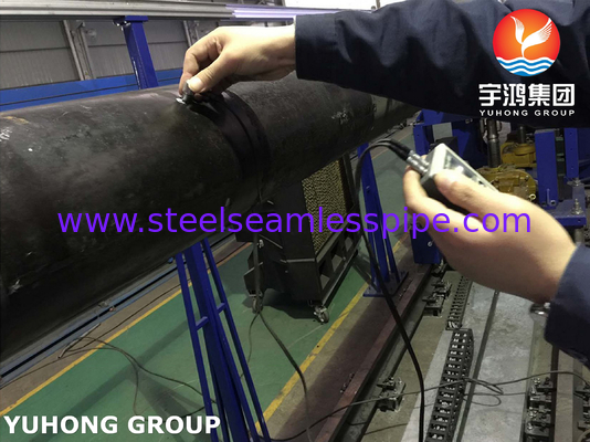 Tuyau sans soudure en acier au carbone API 5L X65 revêtu d'Inconel 625