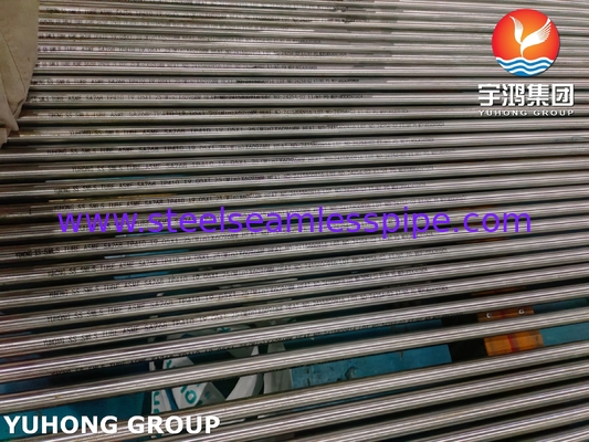 Tubes sans soudure en acier inoxydable ASTM A268 TP410 Tubes d'échangeur de chaleur recuit brillant