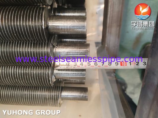 Tubes à nageoires intégrées en acier au carbone ASTM A179 G pour refroidisseur d'air