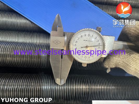 Tube à ailettes de type L enroulé ASME SA179 avec ailettes AL1060 pour échangeurs de chaleur refroidis par air