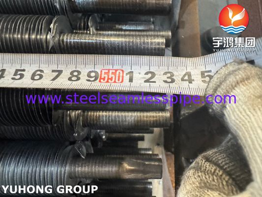 Tube à ailettes de type L enroulé ASME SA179 avec ailettes AL1060 pour échangeurs de chaleur refroidis par air