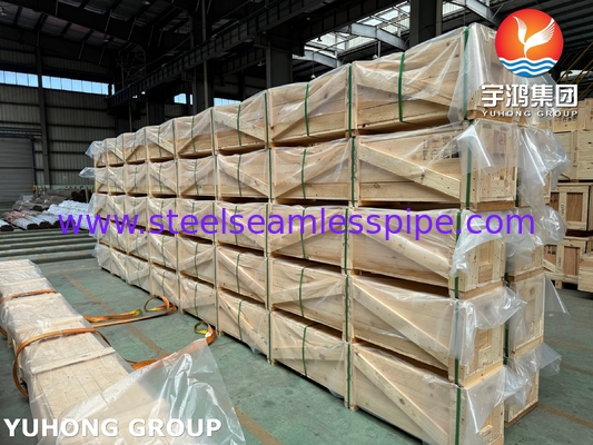 ASME SB111 C71500 Tubes sans soudure en alliage de cuivre et de nickel pour condensateur maritime