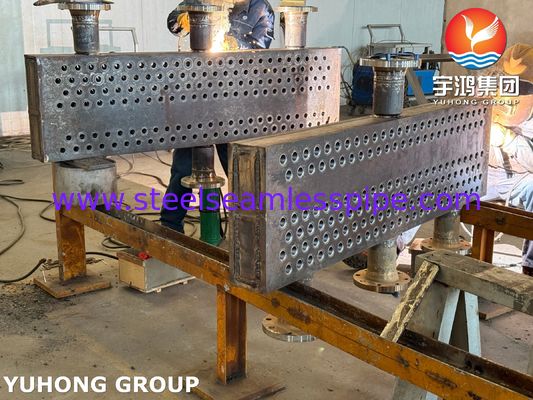 Cooler à air de raffinerie de pétrole API 661 ASME SEC VIII Div-1