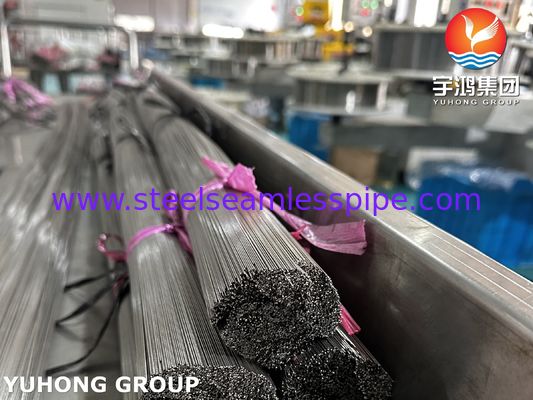 Tube hypodermique en acier inoxydable de haute précision pour injections médicales ISO9626 SUS304