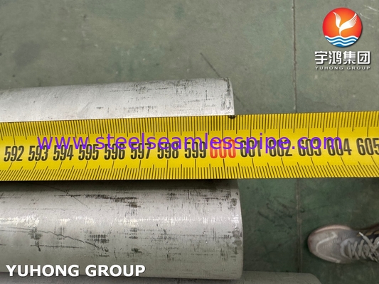 Tube sans soudure en alliage nickel-fer-chrome UNS N08811 ASME SB407 pour conduites industrielles haute température