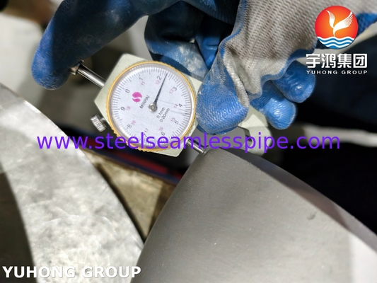 Raccord en acier inoxydable ASTM A403 / ASME SA403 WP321H Sans Soudure Coude à 180° B16.9