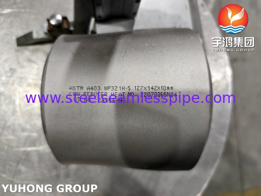 Reducteur concentrique en acier inoxydable ASTM A403 WP321H ASME B16.9