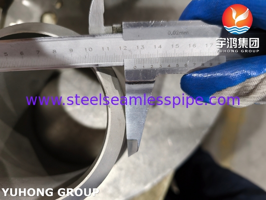 Reducteur concentrique en acier inoxydable ASTM A403 WP321H ASME B16.9