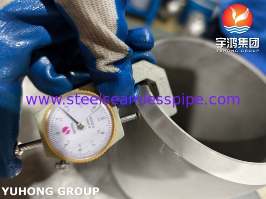Reducteur concentrique en acier inoxydable ASTM A403 WP321H ASME B16.9