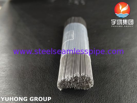 SUS304 Tubes d' aiguille intraveineuses en acier inoxydable de qualité médicale, bout recouvert