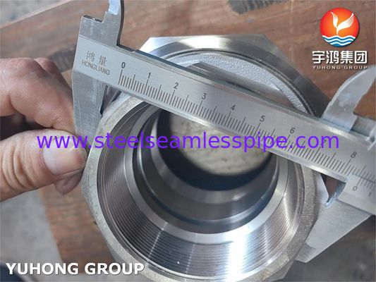 ASTM A182 F316L Raccord Union BSP Hexagonal Forgé sous Pression