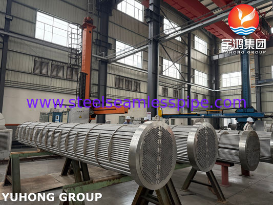 BV inspecté SA182 F11 GR.2 Carcasse de feuille de tube et échangeur de chaleur de tube TEMA type R pour un transfert de chaleur optimal