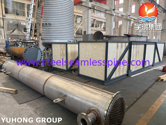 BV inspecté SA182 F11 GR.2 Carcasse de feuille de tube et échangeur de chaleur de tube TEMA type R pour un transfert de chaleur optimal