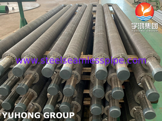 ASTM A106 GR.B HFW U Fin Tube Matériau de fin d'acier au carbone durable
