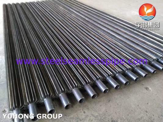 Tube à ailettes longitudinales ASTM SA210 Gr A1 avec ailettes en acier au carbone pour échangeur de chaleur