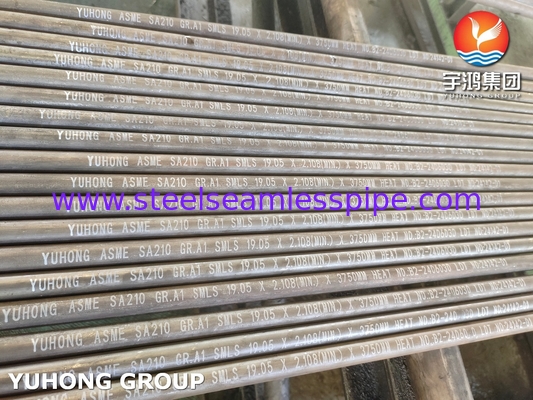 Tube de chaudière et de surchauffeur sans soudure en acier au carbone ASME SA210 Grade A1