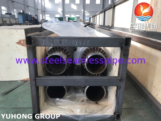 ASTM A213 T9 Tubes à aileron en acier allié avec ailerons en acier allié / en acier inoxydable pour chaudière ou chauffage