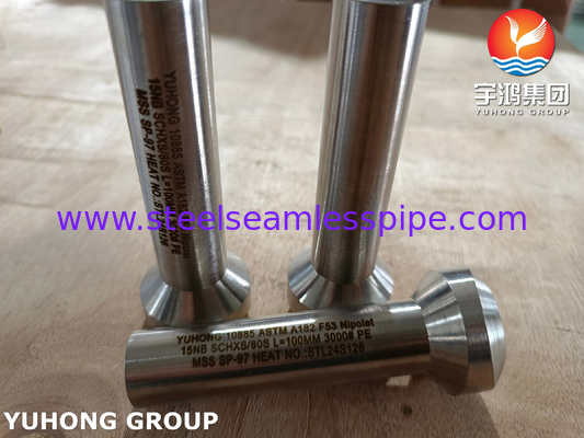 ASTM A182 F53 acier super duplex 2507 équipement en nipolet MSS SP-97