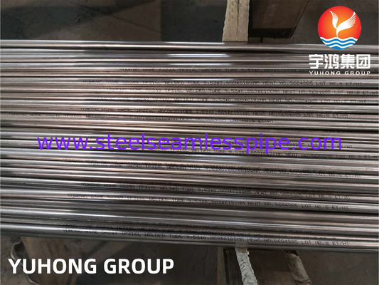Tube soudé en acier inoxydable ASTM A269 TP321 pour électrothermie