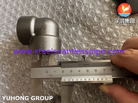 ASTM A182 F92 acier allié forgé 90 degrés coude 2 pouces B16.11