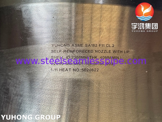 ASTM A182 F11 Cl.2 Buse auto-renforcée pour systèmes de tuyauterie haute température et haute pression et appareils à pression.