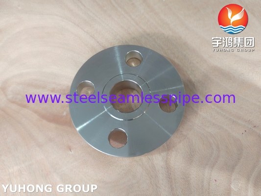 ASTM A182 F316Ti / UNS S31635 Flanche à dérapage en acier inoxydable B16.5 SORF