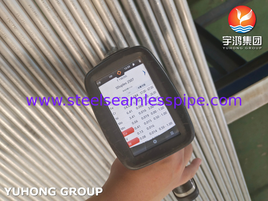 ASTM A790 S32750 Tube sans soudure en acier inoxydable duplex pour pipelines et centrales électriques