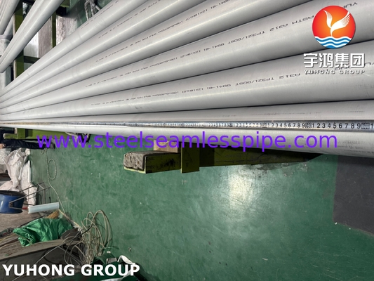 ASTM A312 TP321 / UNS S32100 Tuyau sans soudure en acier inoxydable Tuyau industriel