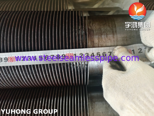 Acier au carbone A106 GR.B Tuyau à aileron en spirale pour réchauffeur et économiseur