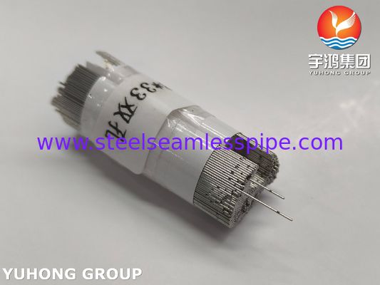 Tuyau d' aiguille d' irrigation endodontique en acier inoxydable médical 30G 33MM, double ouverture latérale