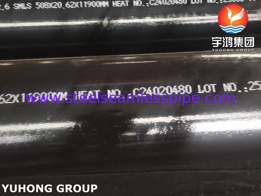 Tuyau en acier au carbone sans soudure ASME SA333 Grade 6 pour basse température