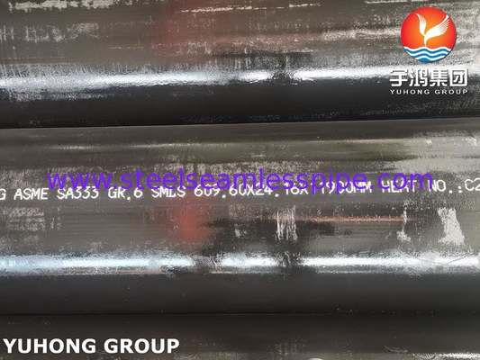 Tuyau en acier au carbone sans soudure ASME SA333 Grade 6 pour basse température