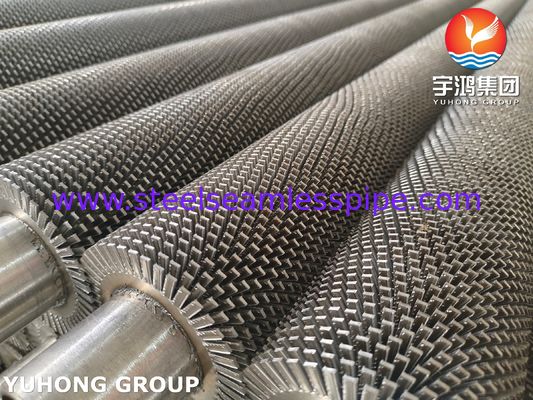 Tube à ailettes en acier au carbone ASME SA192 avec bande d'ailette en acier au carbone pour économiseur et récupération de chaleur