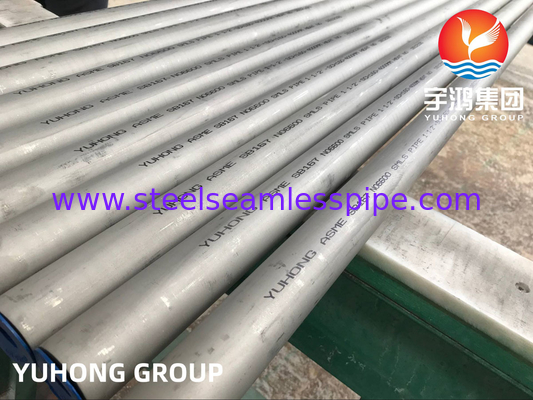 ASME SB167 Alliage 600 / N06600, Tube en alliage nickel-chrome-fer, utilisé dans le traitement chimique et l'aérospatiale