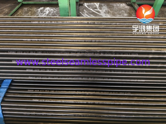 Tubes droits sans soudure en acier au carbone ASTM A179 pour grands équipements de chauffage