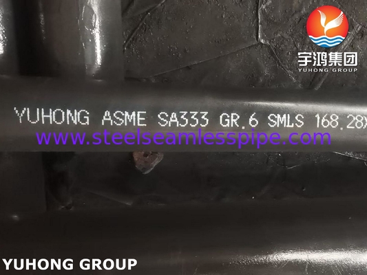Tuyau en alliage sans soudure ASTM A333 Gr.6 pour grands systèmes de réfrigération industrielle