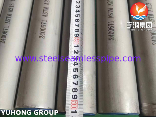 Tubes sans soudure en acier inoxydable ASTM A213 TP347 UNS S34700 Tubes échangeuses de chaleur