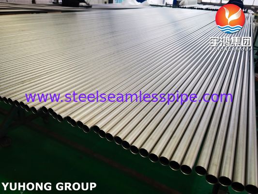 ASME SB338 R50400 Tubes en acier allié de titane pour condensateur et échangeur de chaleur