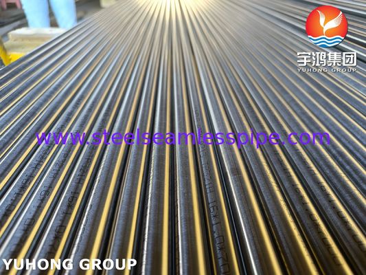 ASTM A213 TP321H Tuyau d'échangeur de chaleur en acier inoxydable brillant recuit