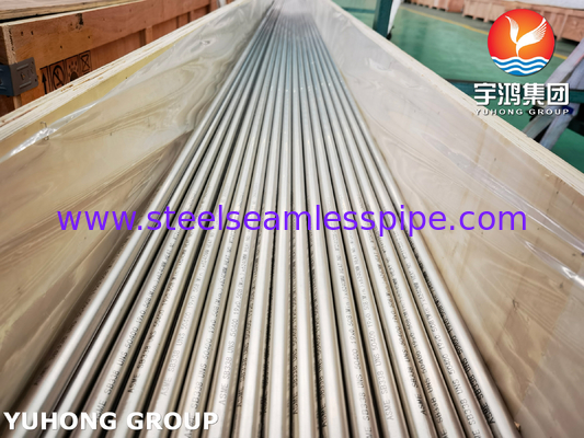 ASME SB338 UNS R50400 Tubes en titane sans soudure pour condenseurs et échangeurs de chaleur